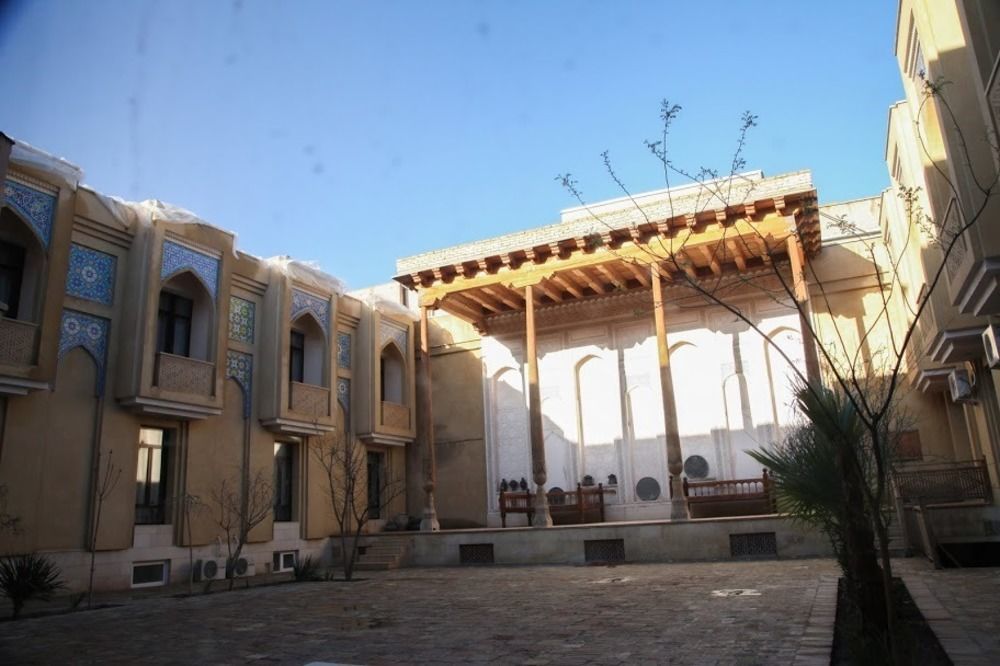 Omar Khayyam Hotel Boukhara Extérieur photo